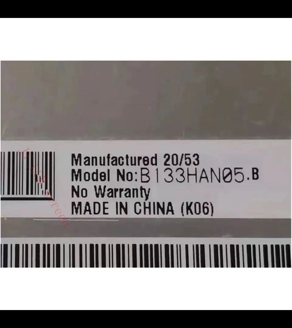 13 3-дюймовый ЖК-экран для ноутбука B133HAN05.B со светодиодной подсветкой FHD IPS EDP 1920*1080