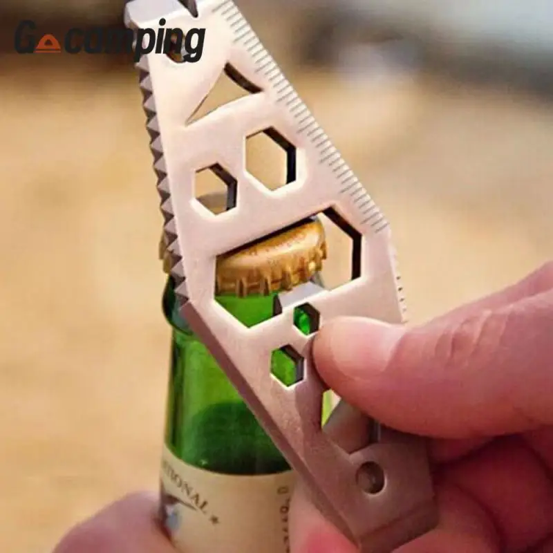 

Outdoor Survival Accessories Bottle Opener Saw Portable Key Chain Saw Cutter Outdoor Edc Portable Tool Hexagonal Wrench