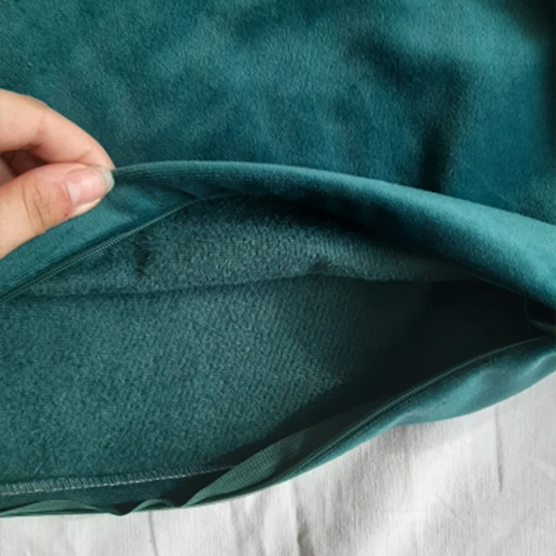 Бархатный чехол в форме бочонка для подушки удобный декоративный домашний