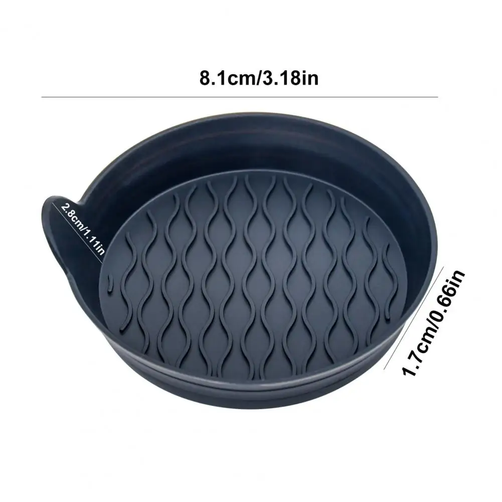 Подставка под стаканы автомобиля силиконовая Нескользящая Цветовая рамка