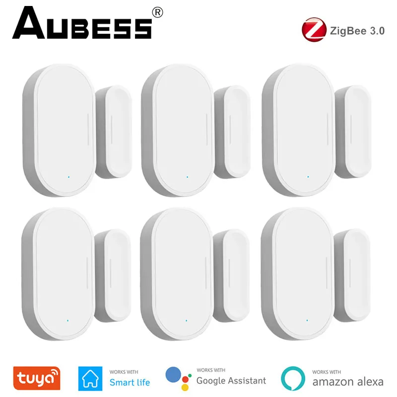 

Датчик окон и дверей Tuya Zigbee 3,0, умное управление через приложение