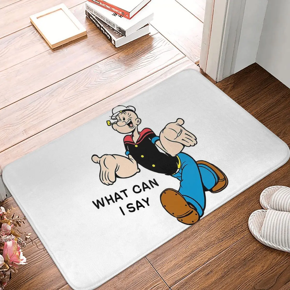 

Коврик для спальни Popeye с изображением моряка, забавная цитата, Придверный коврик, ковер для гостиной, уличный коврик, украшение для дома