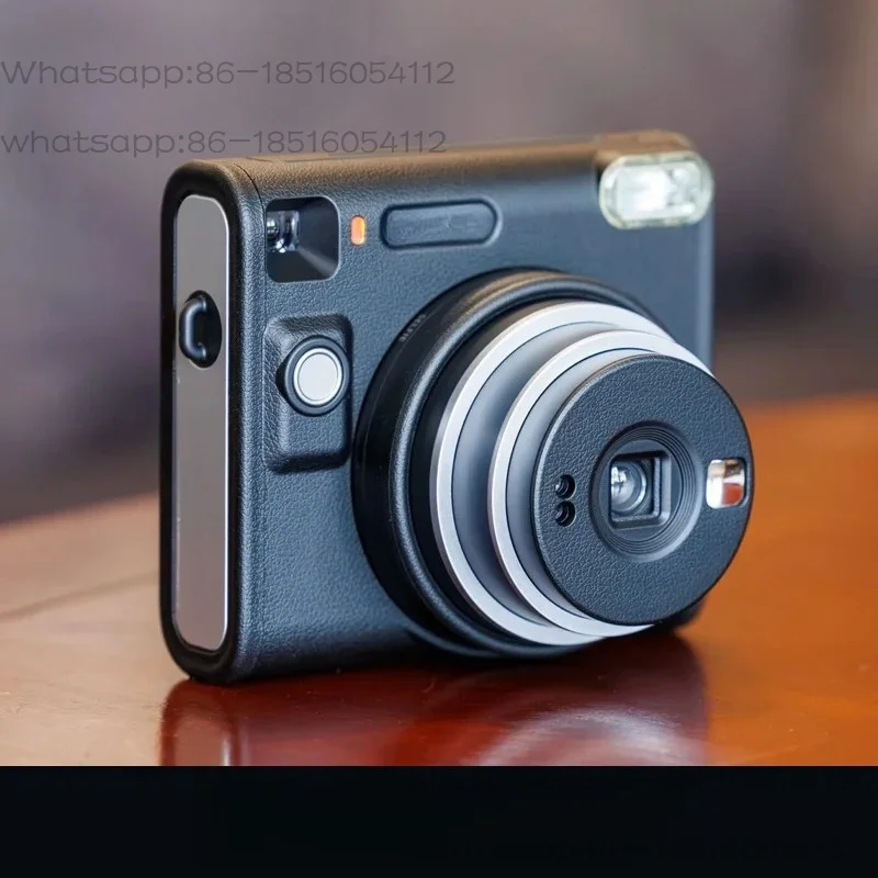 Фото Оригинальная моментальная камера Instax Square SQ40 в ретро-стиле с автоматической экспозицией и режимом селфи для квадратной пленки. №2