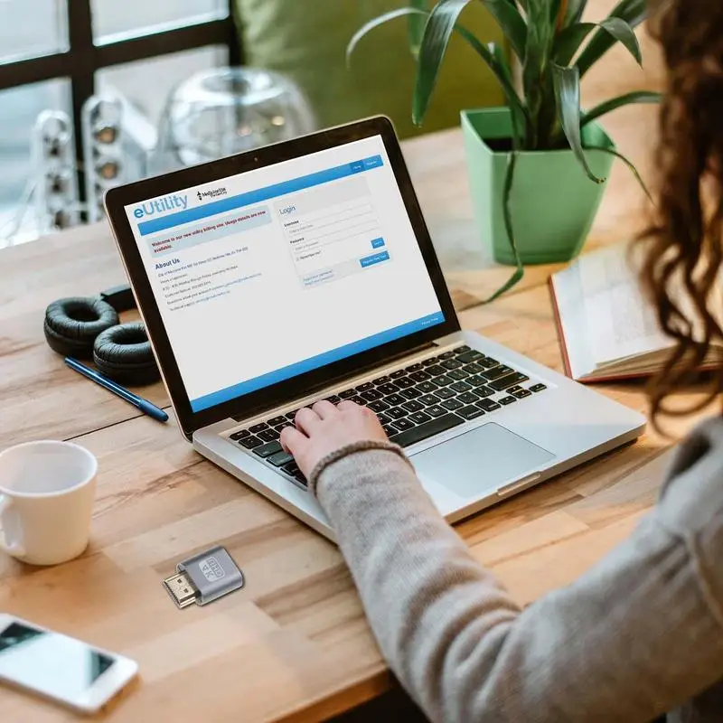 Адаптер VGA HDMIs для компьютера и планшета 4K