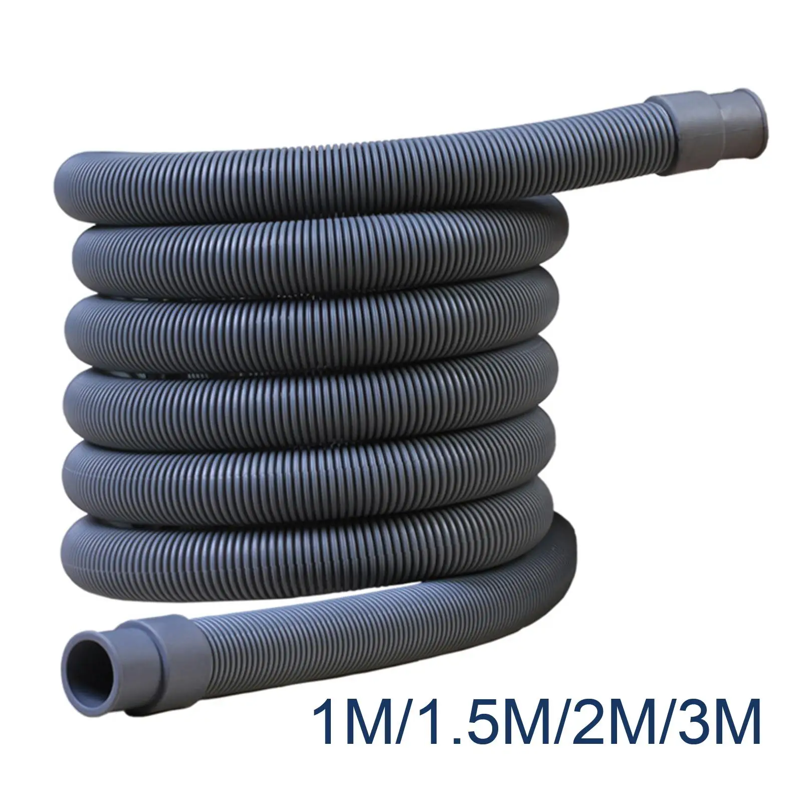 Washing Machine Drain Waste Hose Flexible Hose Washer Drain Hose Discharge Hose Extension Pipes for Outdoor Indoor Garden