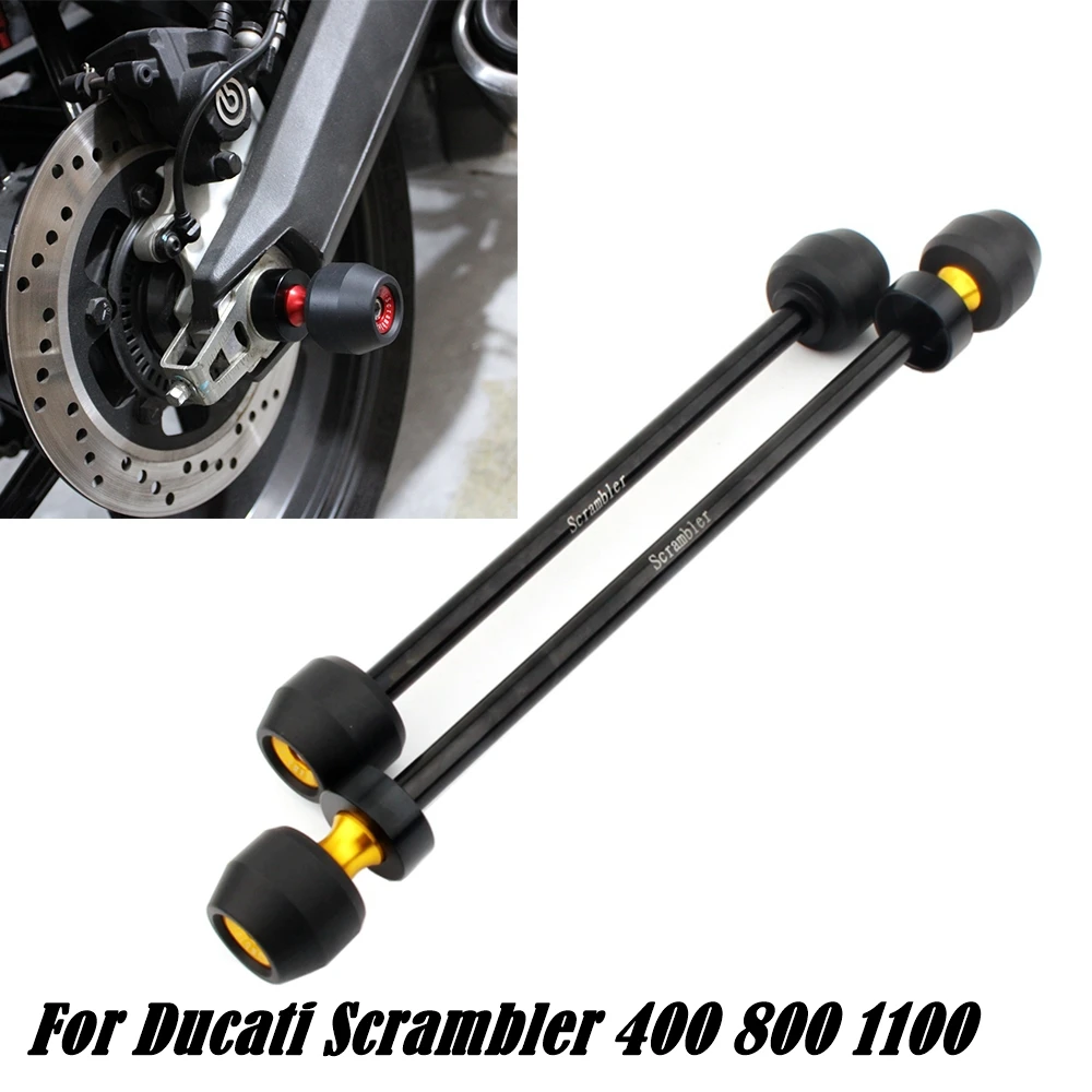 

Слайдеры для вилки передней и задней оси мотоцикла, защита колес, защита от падения для Ducati scr# 800 1100 Scrambler 400