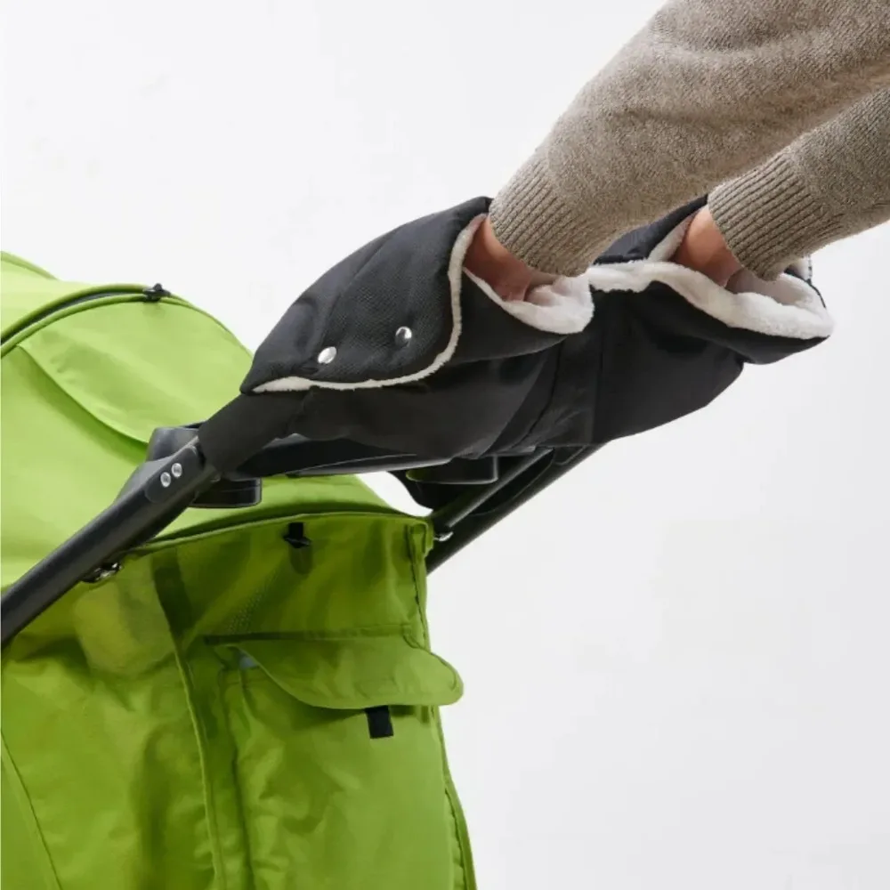 Зимняя Грелка Для Рук Mufti Коляски Детский Теплый Флисовый Чехол Клатч Аксессуары