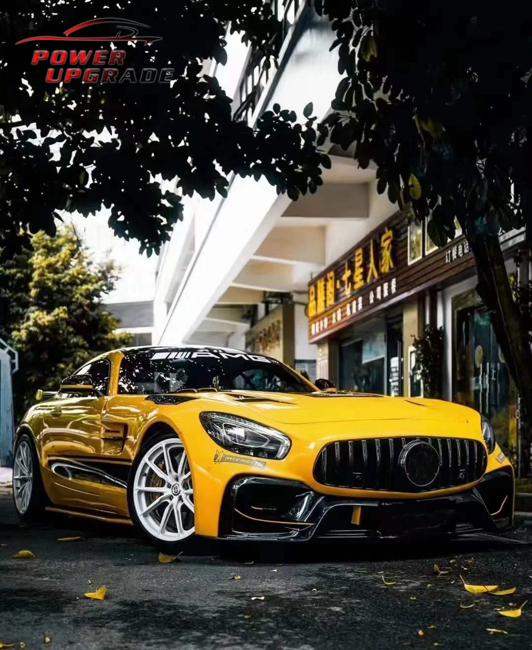 Боди из углеродного волокна для Mercedes Benz 2014-2019 Amg GT C190 GTC GTS