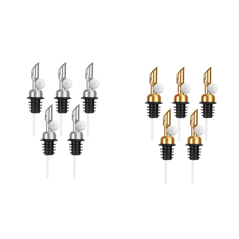 

6 шт., серебристые бутылки для ликера