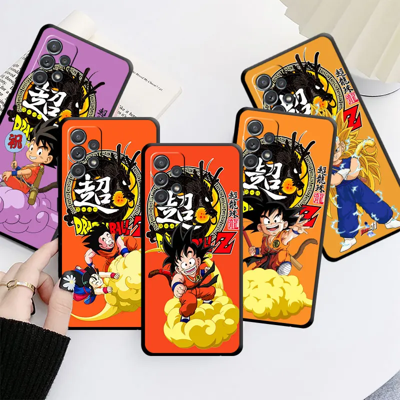 

Goku Dragon Ball Cloud Case For Samsung Galaxy A52 A53 A12 A13 A32 A71 A33 A13 A51 A23 A32 A31 A22 A03 A02s Soft Phone Fundas