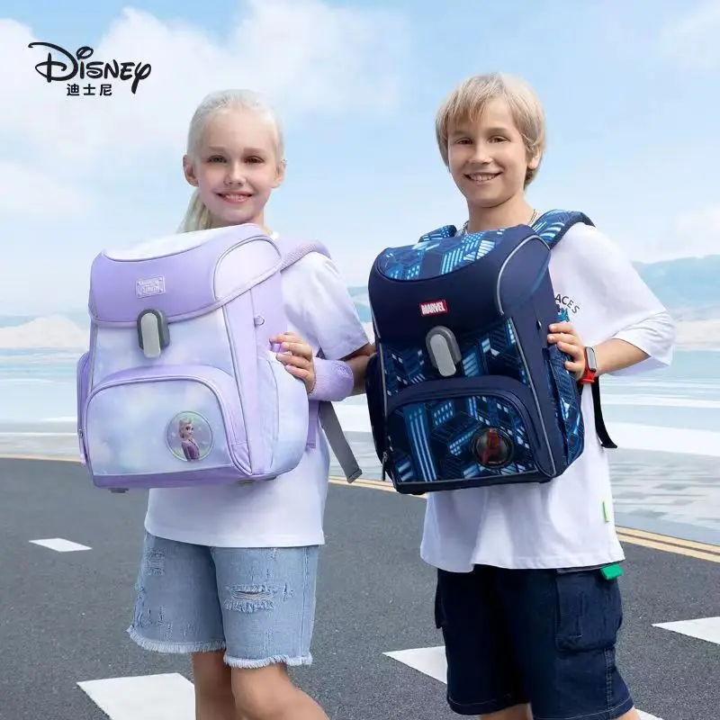 

Disney Kids Primary Schoolbag Frozen Girls Orthopedic SpiderMan Backpack Children School Bags Kids Satchel Knapsack Mochila