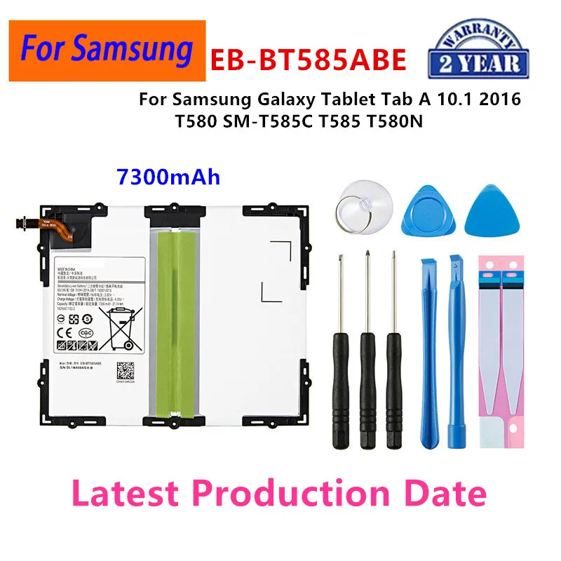 Фото Высококачественная сменная батарея 7040 мАч EB-BT725ABU для Samsung Tab S5e T725C T835 T825 T585 - Сертифицирована CE/RoHS №5