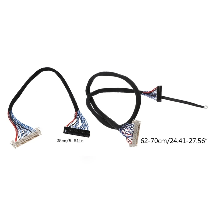 

Quality Wire Material D8 FIX-30P-D8 LVDS Cable Replaced Wire for 17” and 19” 1280x1024 LCD Panels Cable Wires Props