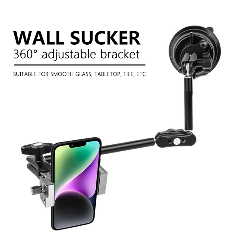 Держатель для телефона на столе. кровати с регулируемым зажимом. Винт 1/4 3/8.