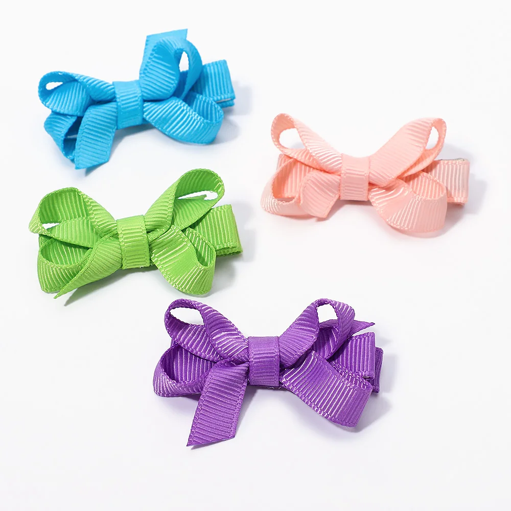 

5/10/15 шт., детские заколки для волос с бантом