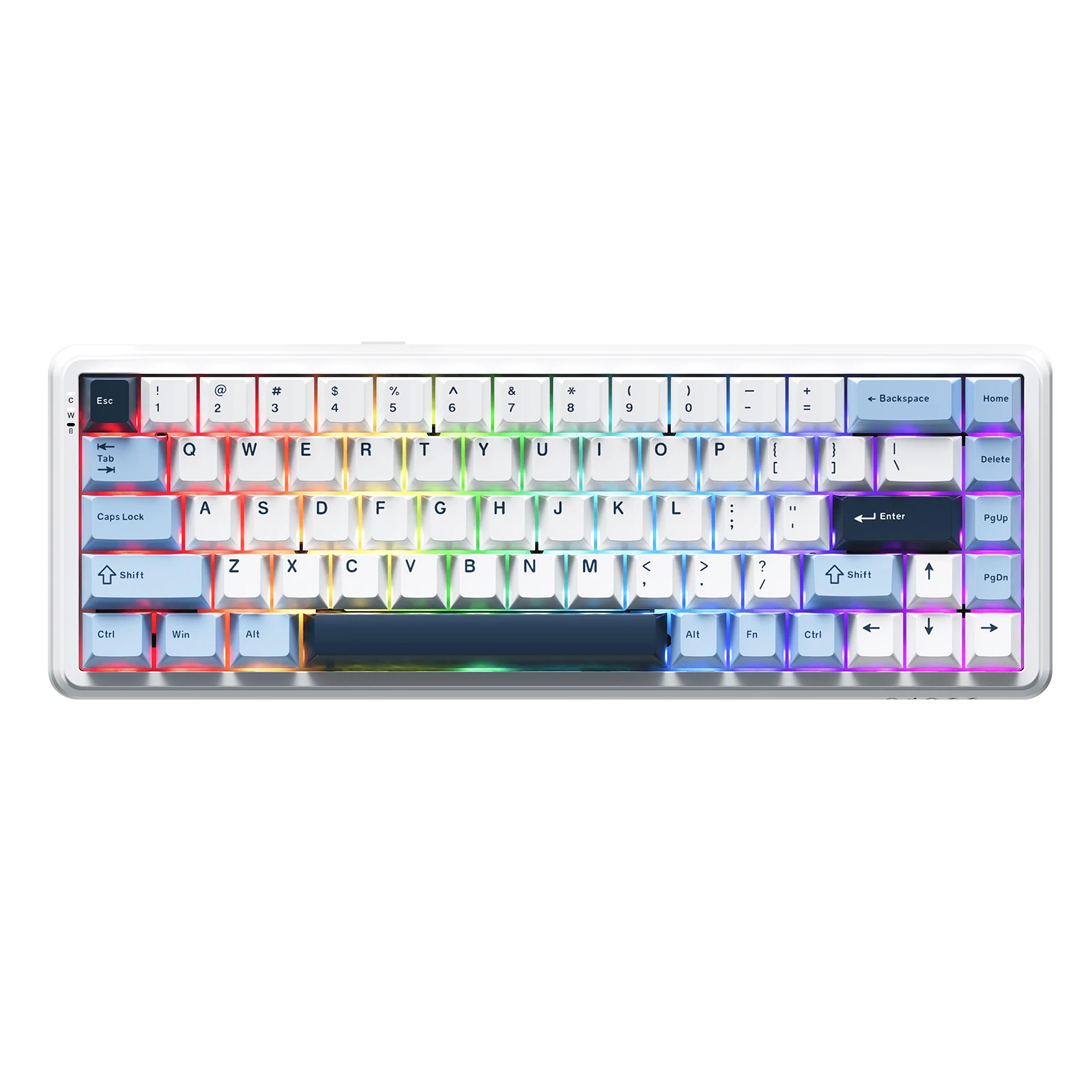 AJAZZ AK680 MAX 68% верхняя структура проводная/Bluetooth/2 4 ГГц беспроводная механическая