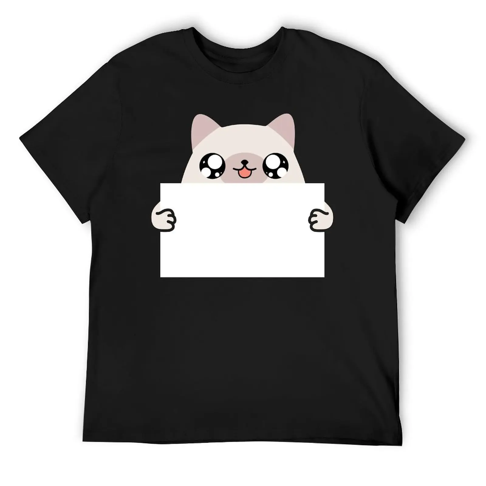 Футболка с круглым вырезом и надписью на день вашего питомца