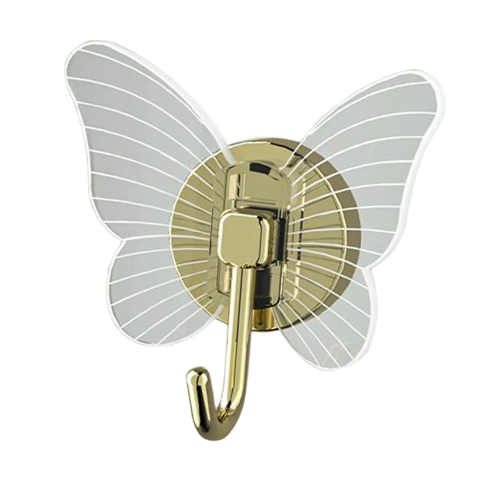 

Self Adhesive Hook Butterfly Shape Hook Rustproof Tower Hook Door Hook Multipurpose Hook for Office Study Dormitory Home Hallway