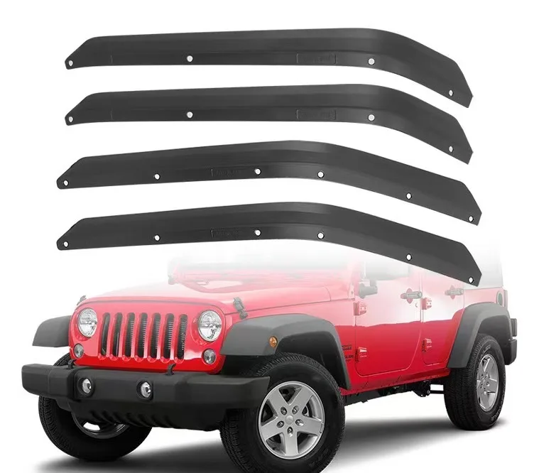 Комплект расширителей передних и задних крыльев подходит для Jeep Wrangler JK 2007-2017 J401