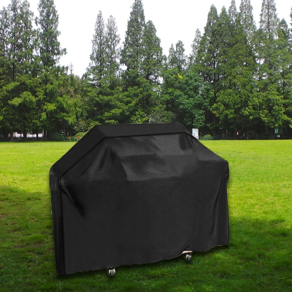 Dust cover Outdoor BBQ Grill Covers Gas Heavy Duty for Home Patio Garden Storage Waterproof Barbecue Cover Accessorie | Дом и сад