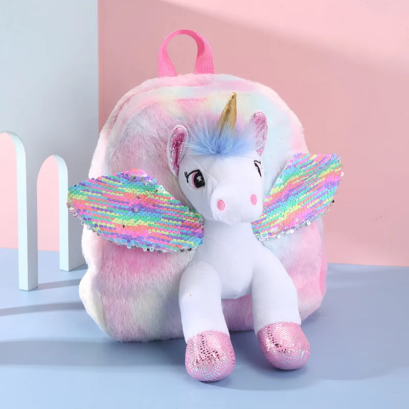 

Hot 3D Cartoon Animal unicorn Baby Backpacks kindergarten Schoolbag Kids Backpack Children School Bags Girls Boys Backpacks