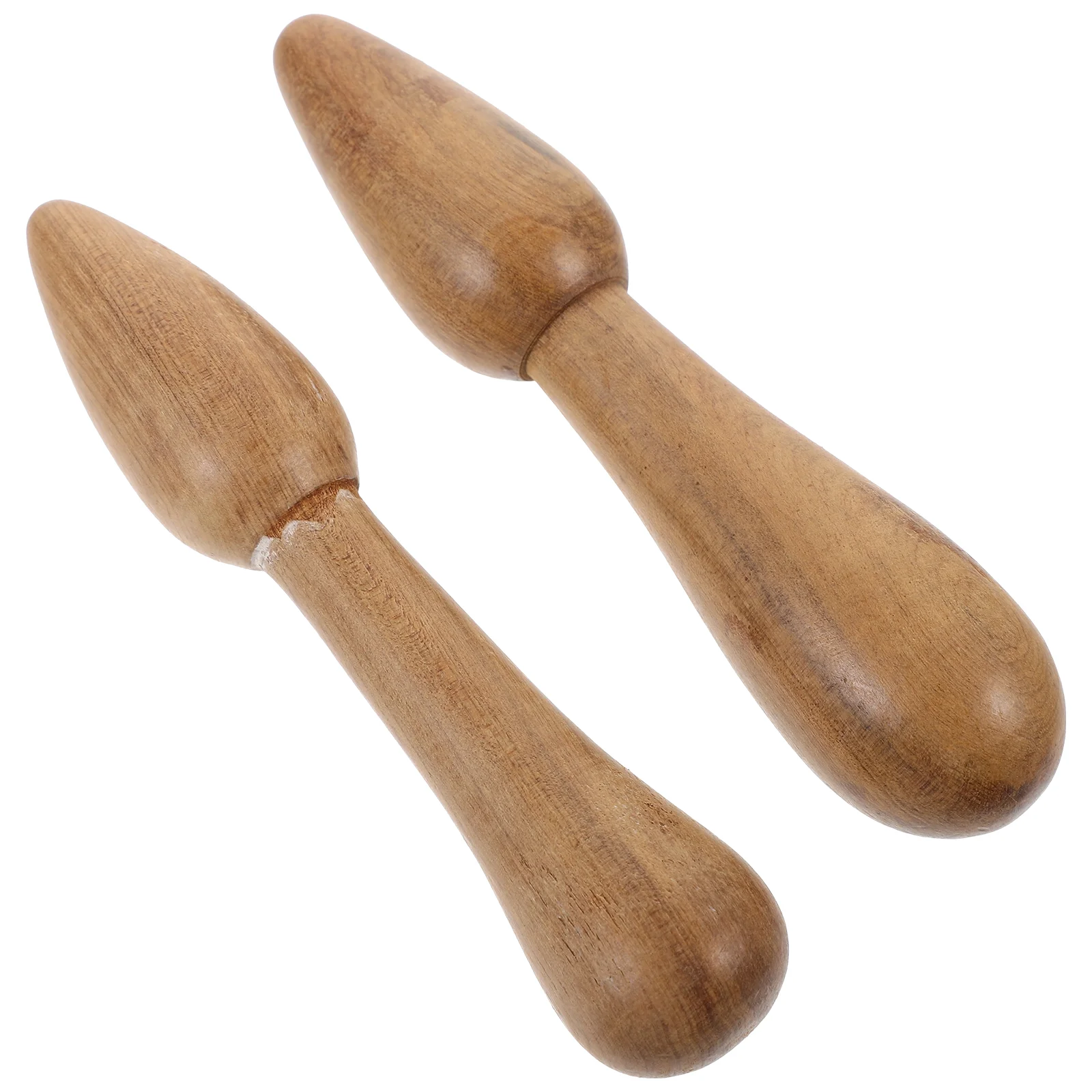 2 шт. акупунктурные палочки полезный массажный реквизит ручка деревянные простые