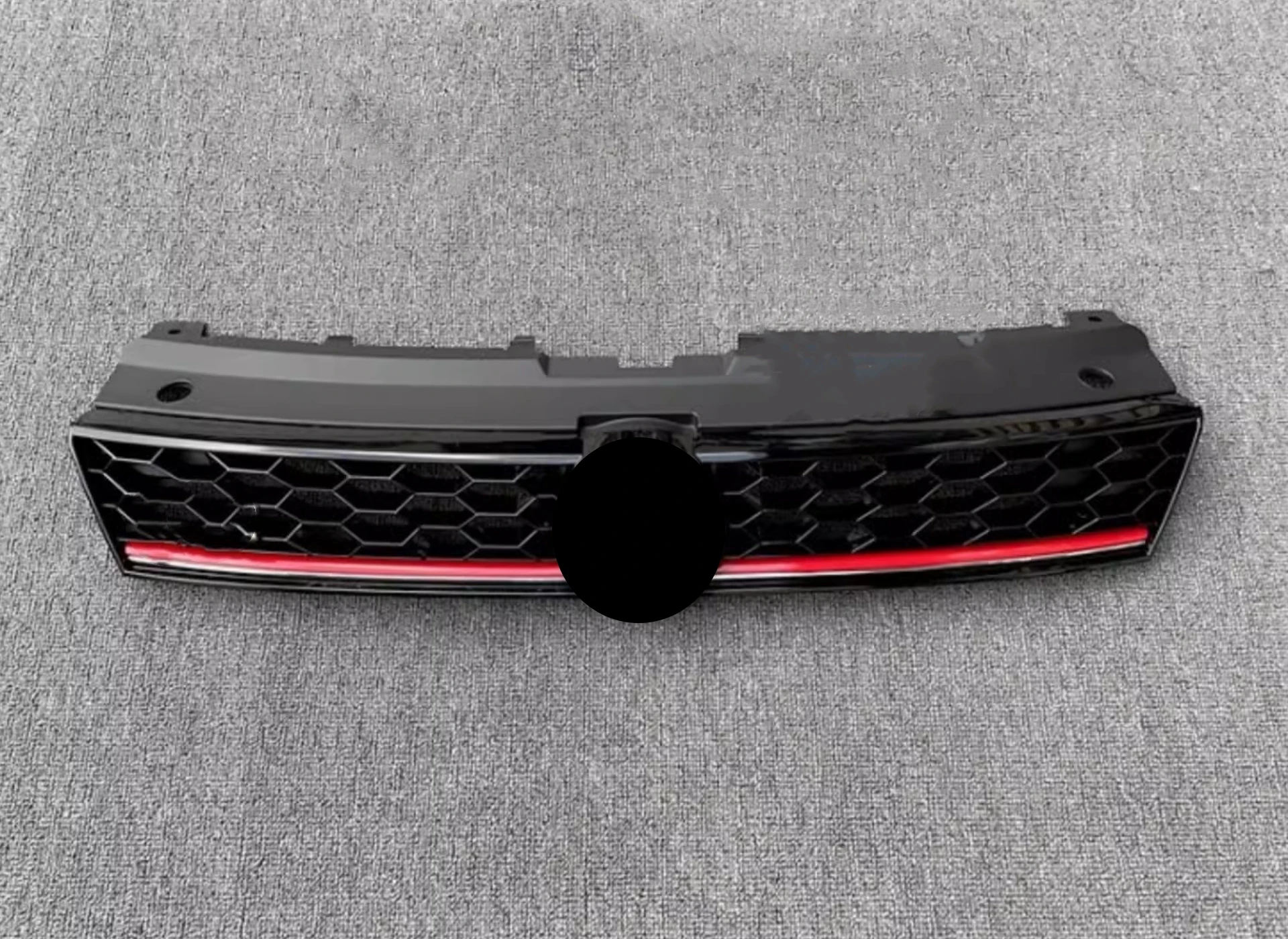 Новый стиль решетка радиатора с красной линией для Volkswagen vw POLO 11-18