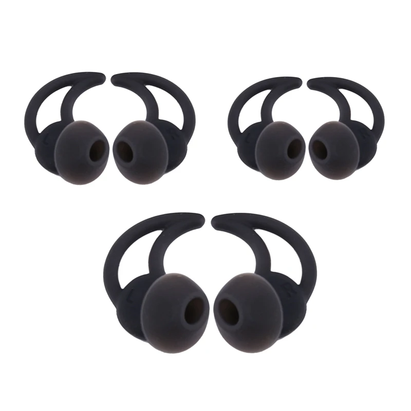 Амбушюры для наушников Bose Qc20 Qc20i QC30 Soundsport Sie2 IE2 IE3 Blac