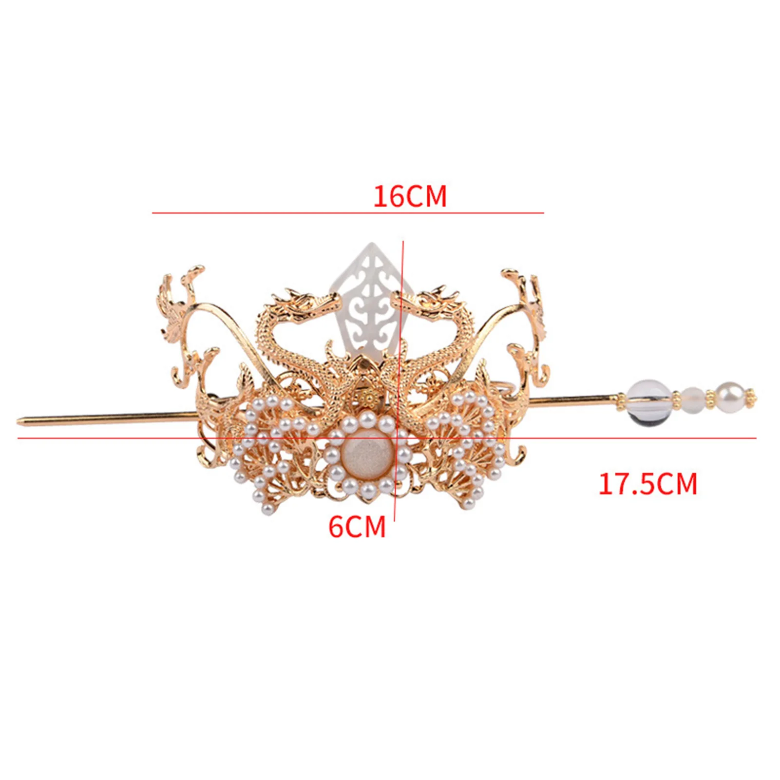 Элегантная корона для волос в старинном Королевском Стиле головной убор из