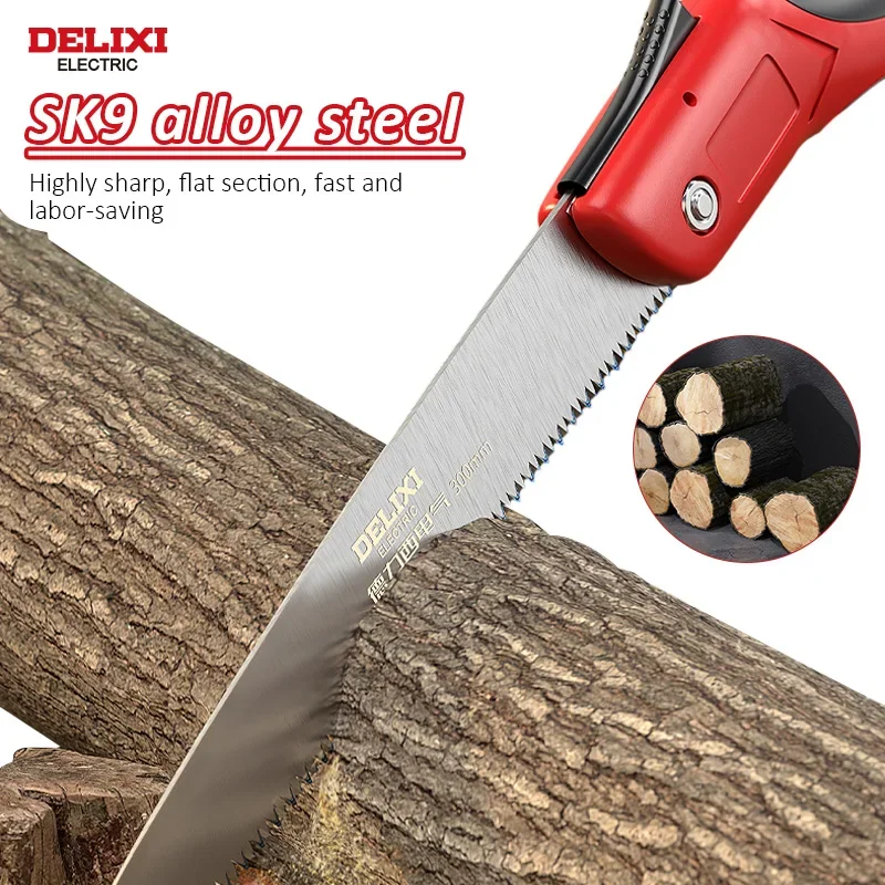 Пила Бытовая Компактная ручная для резки металла дерева и быстрого складывания