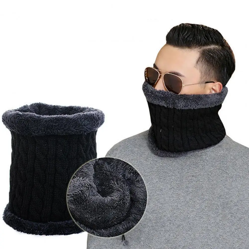 Шарф контрастных цветов