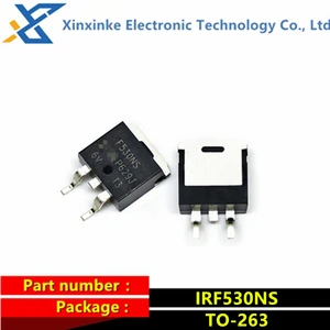 5PCS IRF530NS TO-263 IRF530 MOSFETN N-channel