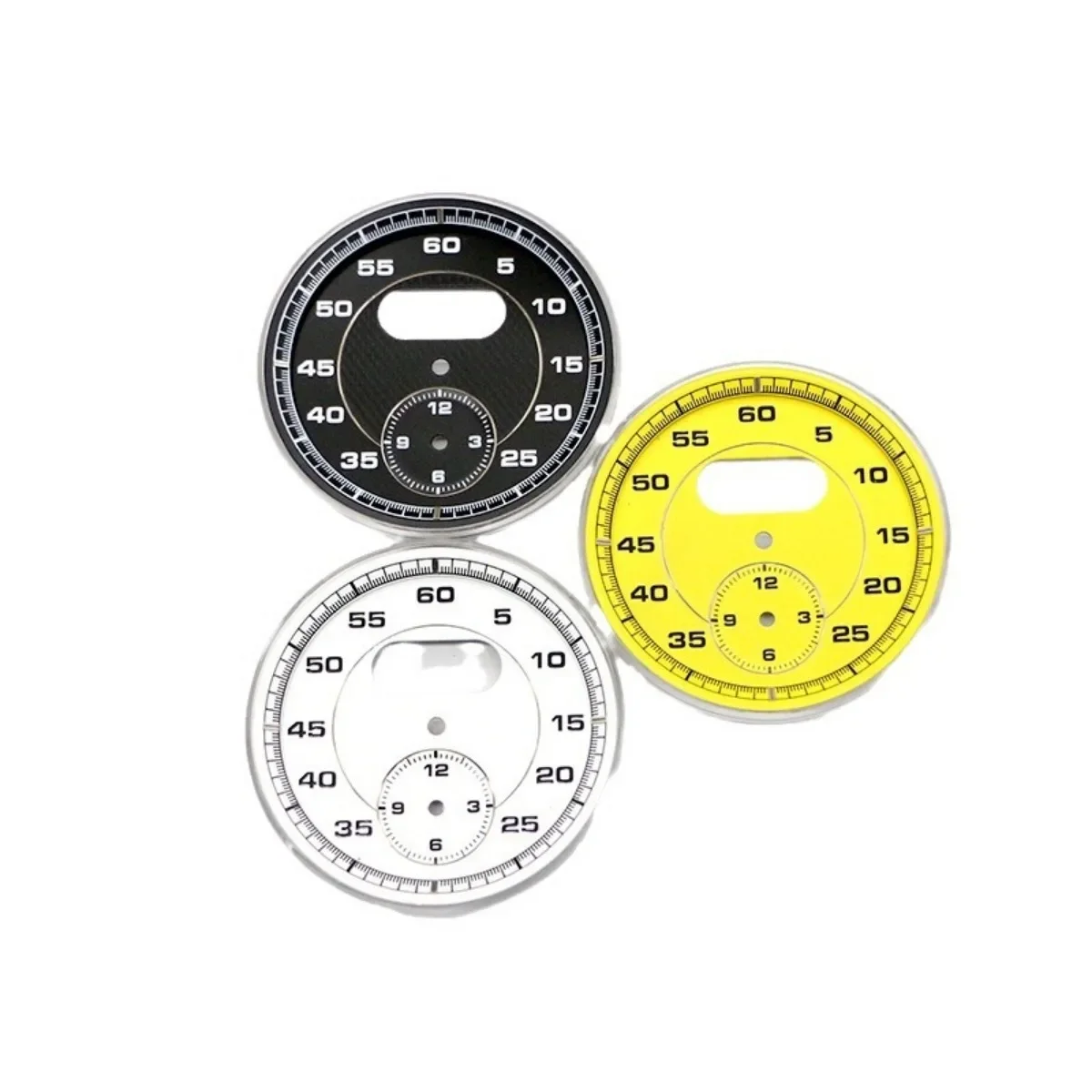 Фото Циферблат часов Chrono для Porsche 911 Carrera 991 2013-2019 для 997 2005-12 для 958 2011-18 для Panamera 970 №2