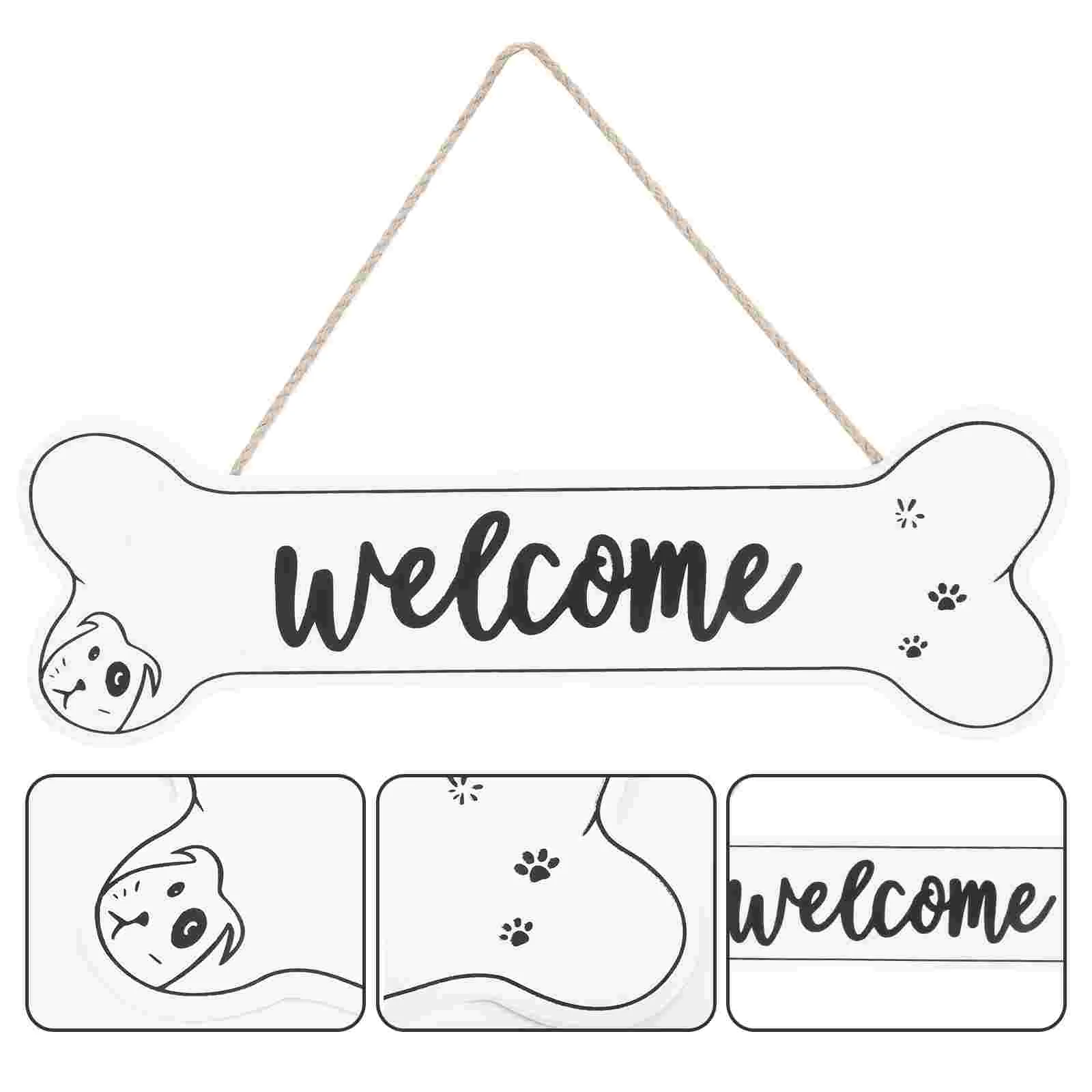 

1 Pc Welcome Sign Prime Premium Sturdy Durable Wood Board Decor Welcome Sign for Home