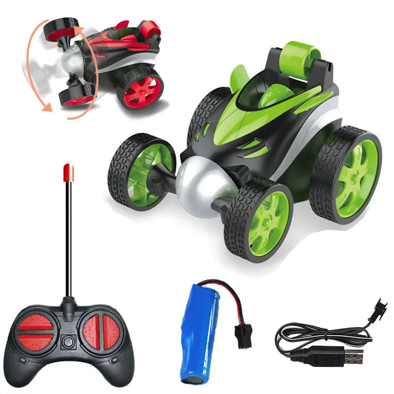 

Stunt RC Car Drift Tumbling Dump Truck Remote Control Vehicle Toy Electronic Wireless RC Cars 360° Rotation USB Charge Kid Gift