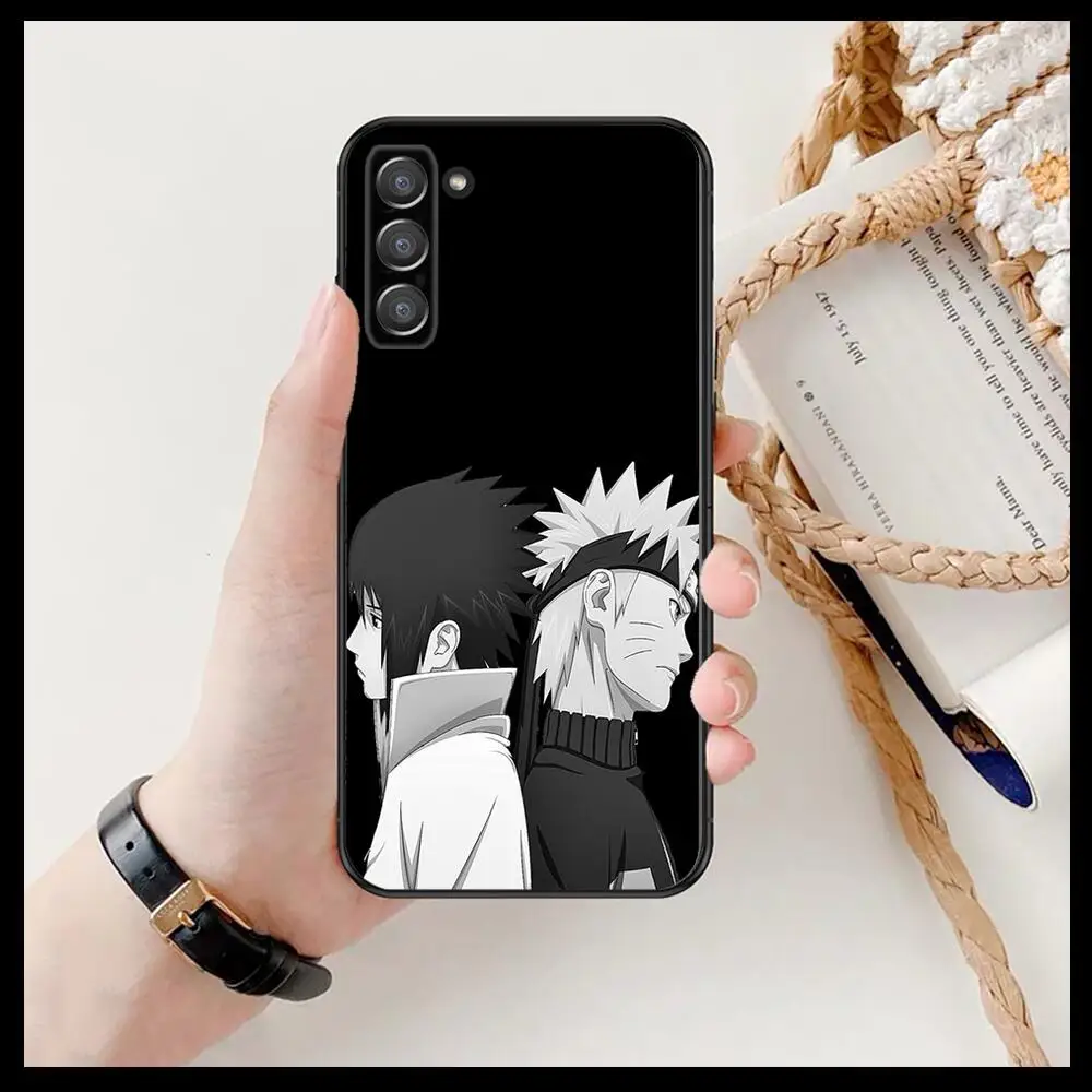 Чехол для телефона с принтом Наруто Против Саске чехол SamSung Galaxy s6 s7 S8 S9 S10E S20 S21 S5 S30