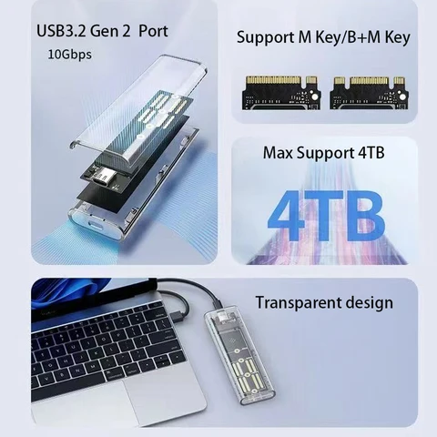 Корпус IRhasta для M.2 SSD USB 3.1