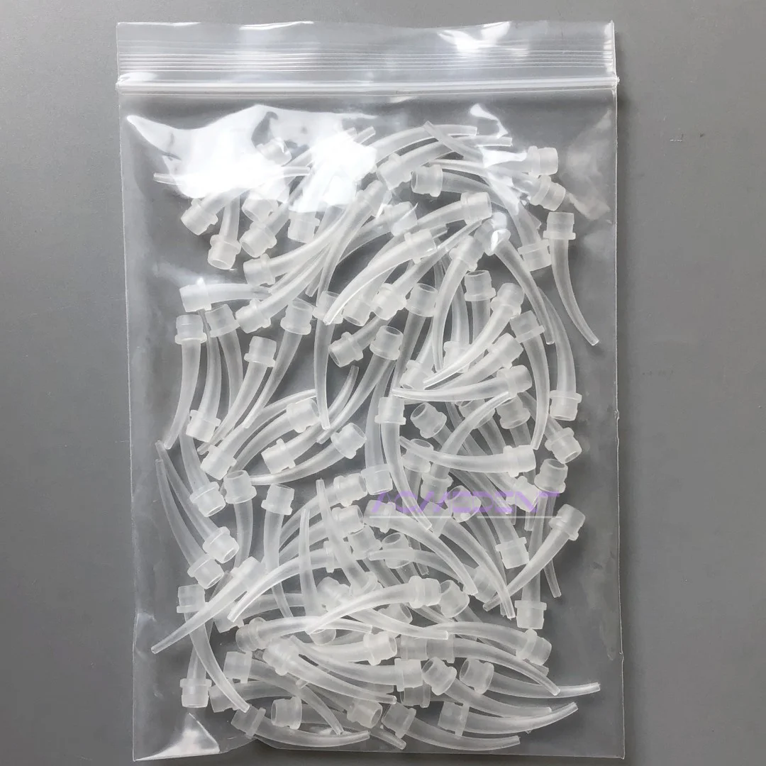 2000 шт./20 упаковок, прозрачный рожок для зубов