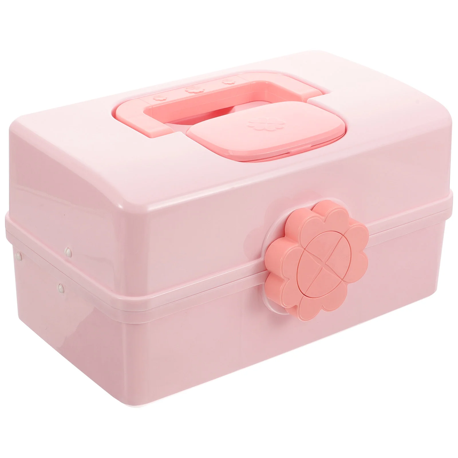 

Plastic Containers Jewelry Storage Hair Accessory Rubber Band Small Case Portable Organizer Desktop Holder Child