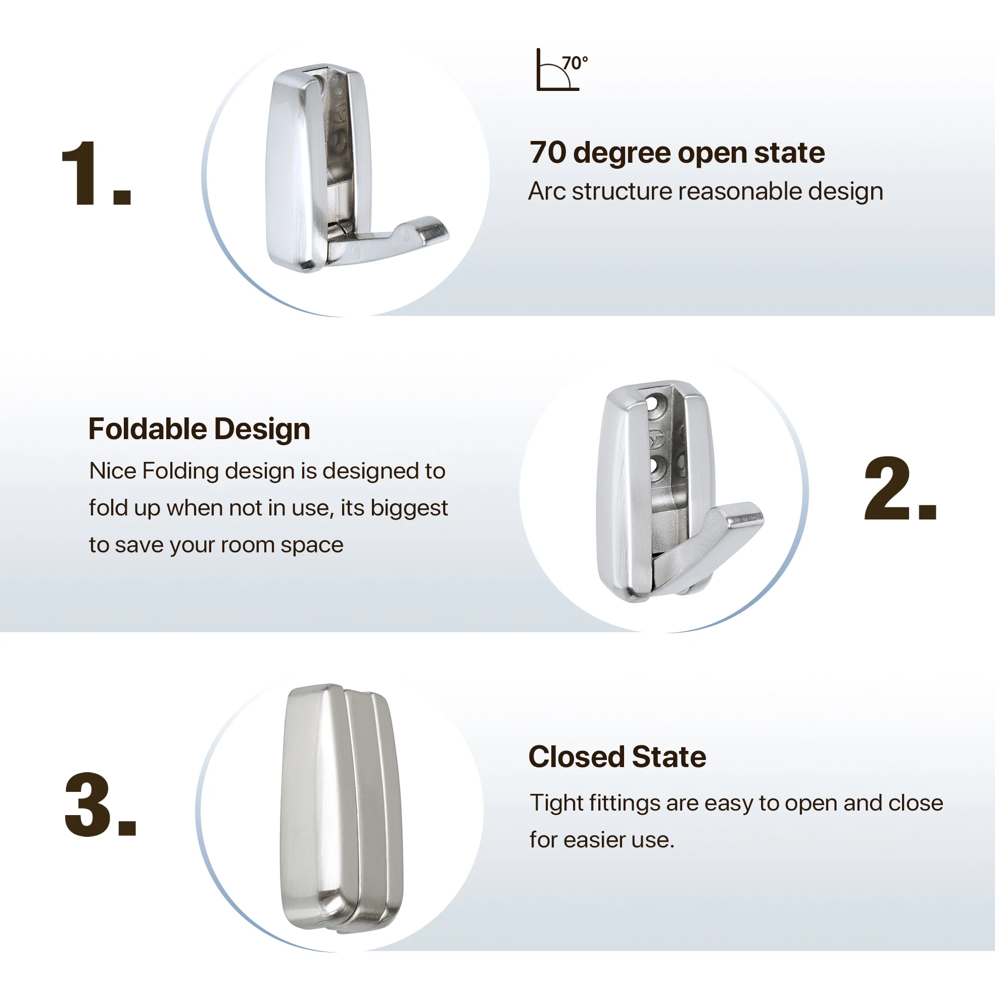 Рисунок 2 - Крючок Настенный Складной