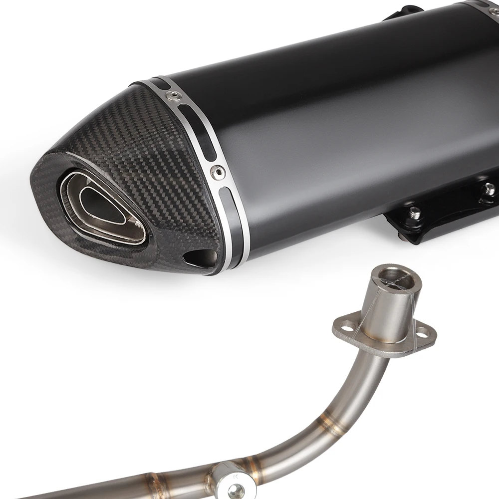 For 150 sprint Primavera 2014-2020 Full exhaust muffler styem Motorcycle Exhaust Muffler Modified Pipe Connection Middle Tube 3V