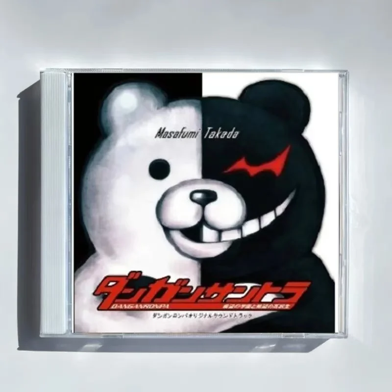 Аниме Danganronpa Trigger Happy Havoc Takada Masafumi Музыкальный CD Monokuma OST Альбом 2 шт. Музыкальная