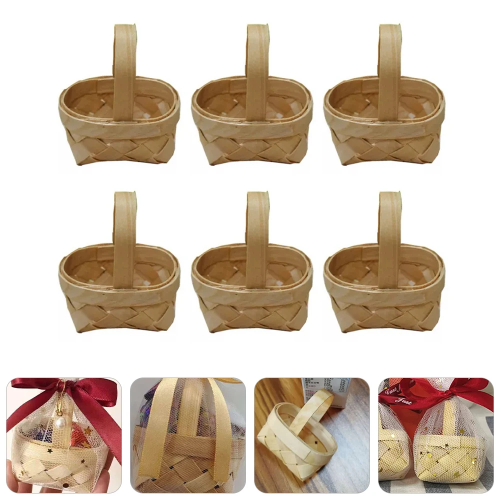 6 шт. подарочная корзина для хранения конфет печенья |