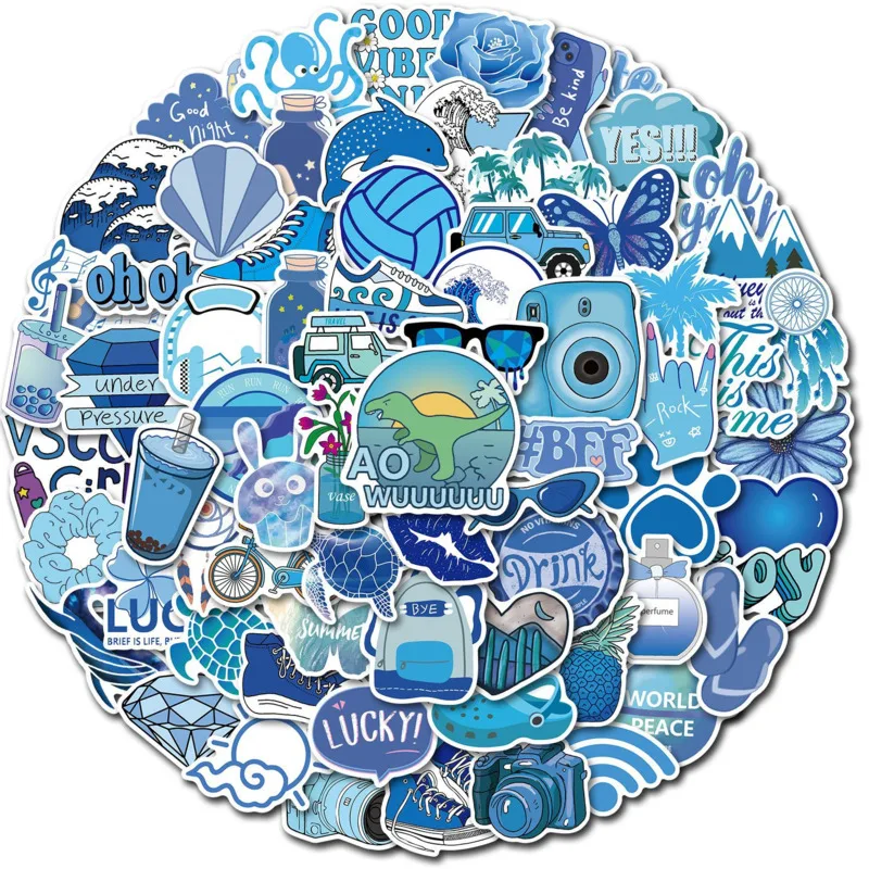 

10/30/50/100 шт., наклейки для ноутбука