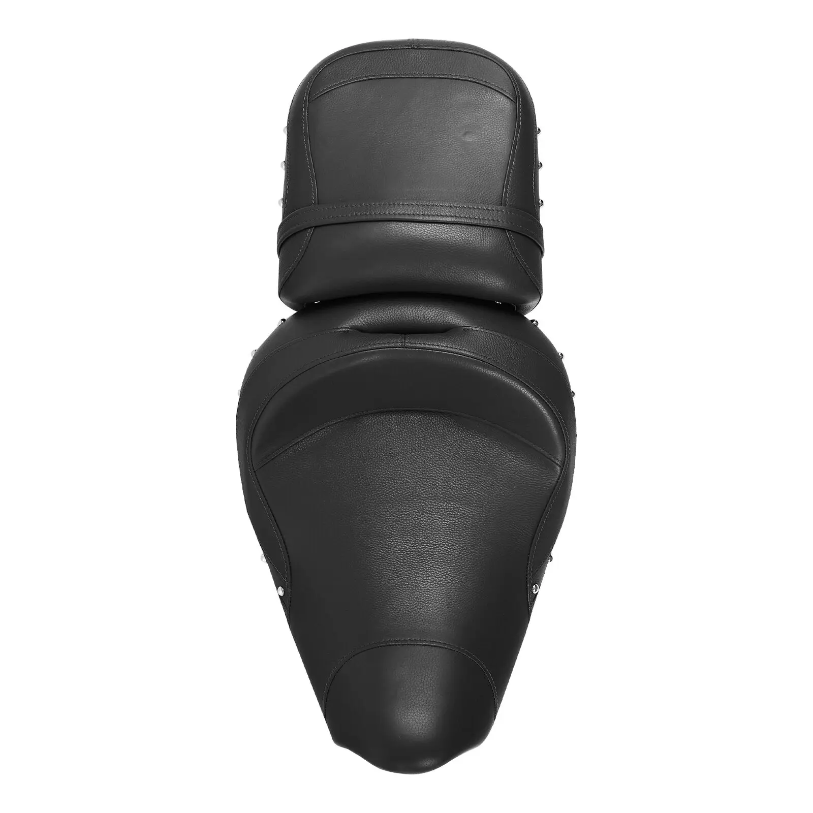 Мотоциклетное черное/коричневое водительское пассажирское сиденье для Indian Chieftain