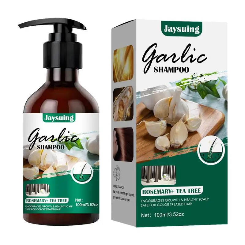 

Шампунь с чесноком для поврежденных волос, шампунь для ухода за отбеленными или окрашенными волосами, восстанавливает и увлажняет натуральные волосы