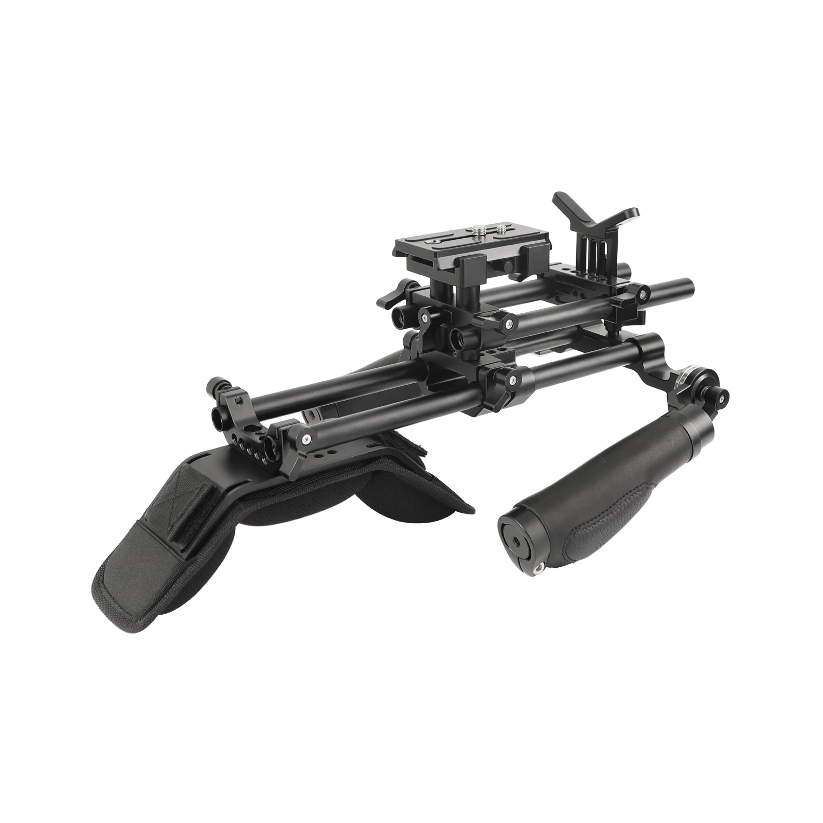 KAYULIN Shoulder Rig Support Film Maker Система рельсовых блоков 15 мм с объективом Y-образной