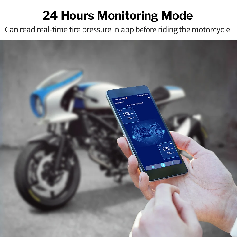 Система мониторинга давления Deelife TPMS для Android/iOS |