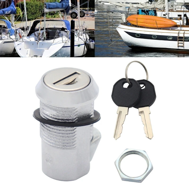 

Cam Cabinet Lock with 2 Keys Drawer Locks for Mailbox RVs Campers Door Drop Shipping