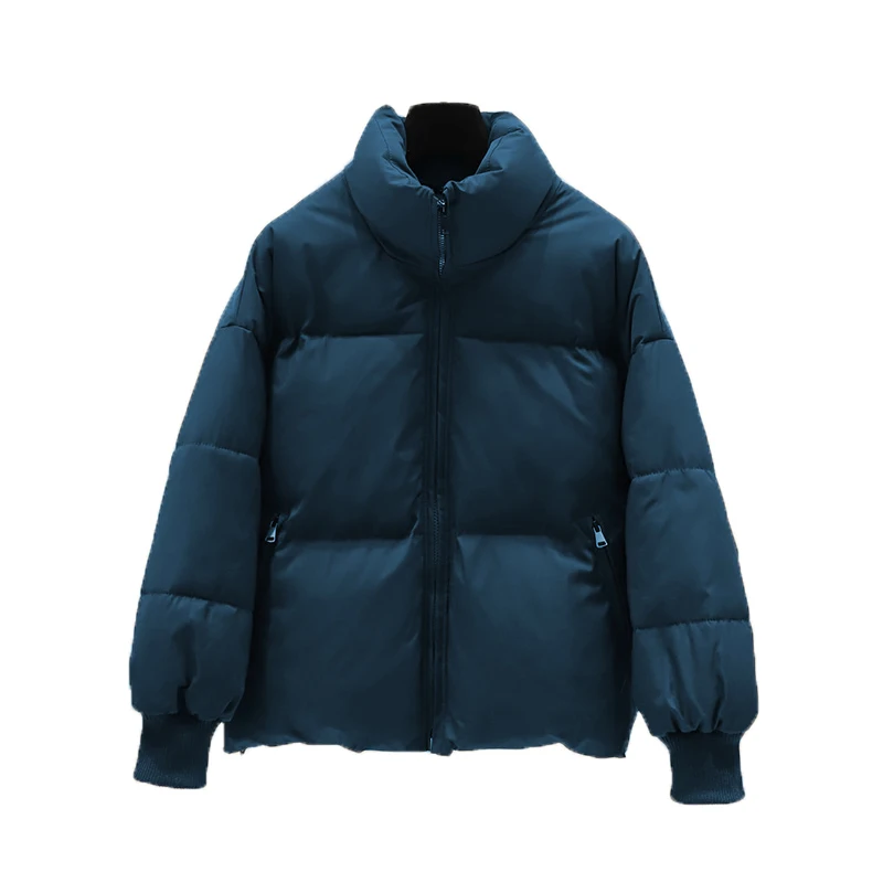 Winter Clothes Female Korean Casual Loose Hooded Student Cotton Jacket Streetwear Thickened Section Down Cotton Jacket Women